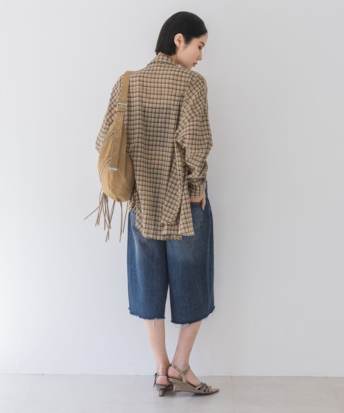 JEANASIS（ジーナシス）の「ベルトツキデニムハーフパンツ/455551（デニムパンツ・レディース・ブラック/ブルー・SMALL/MEDIUM）」の18枚目の写真