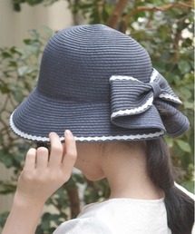 axes femme | 後ろリボンUVペーパーハット(ハット)