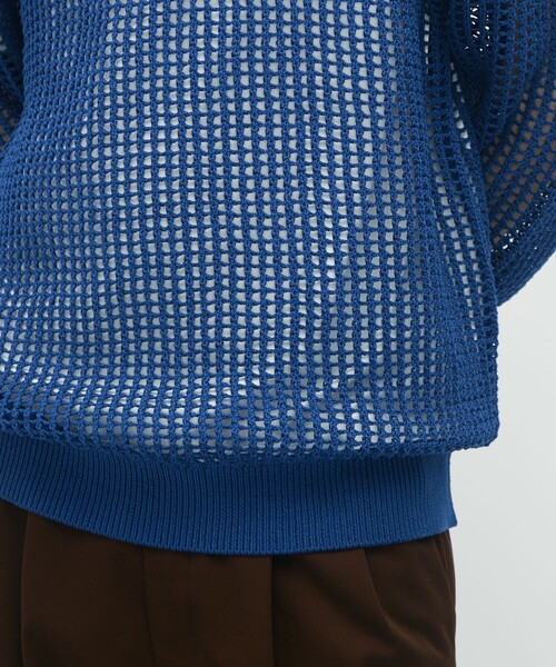 CABaN コットンメッシュクルーネックプルオーバー CABaN コットンメッシュ クルーネックプルオーバー｜トゥモローランド