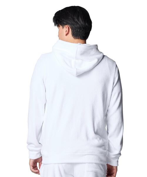 UNDER ARMOUR（アンダーアーマー）の「UAパイル フルジップ フーディー（ライフスタイル/メンズ）（スウェット・メンズ・ホワイト・M/L/XL/S/2XL）」の8枚目の写真
