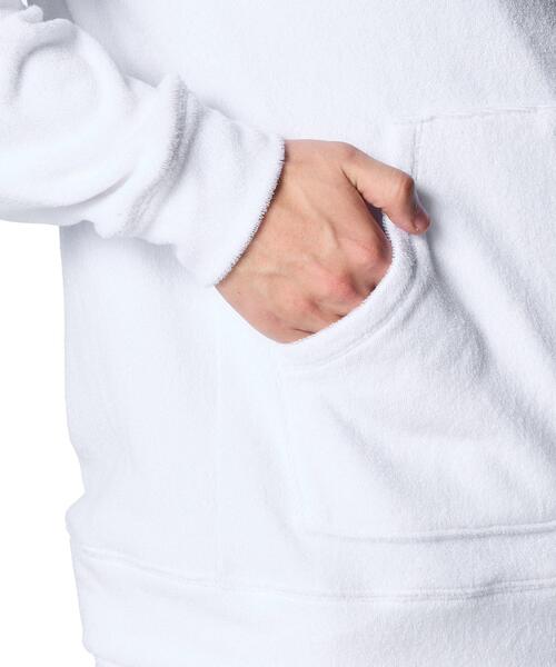 UNDER ARMOUR（アンダーアーマー）の「UAパイル フルジップ フーディー（ライフスタイル/メンズ）（スウェット・メンズ・ホワイト・M/L/XL/S/2XL）」の11枚目の写真