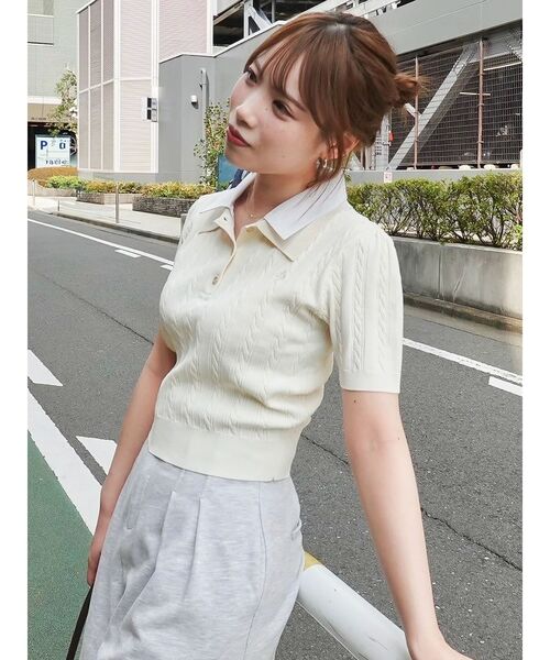 dazzlin（ダズリン）の「ダブルカラーケーブルレイヤード