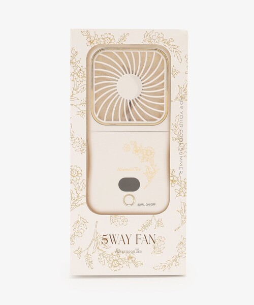 Afternoon Tea（アフタヌーンティー）の「フラワー5WAYファン（生活家電・レディース・ホワイト/ピンク・ONE SIZE）」の15枚目の写真