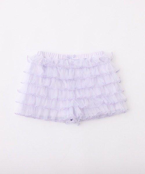 one after another NICE CLAUP(ワンアフターアナザーナイスクラップ)の「【moon light marine collection】チュールフリルショートパンツ(その他パンツ・レディース・オフホワイト/ミント/ラベンダー・FREE)」の18枚目の写真