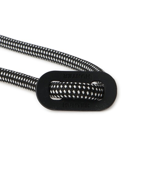 HUNTER（ハンター）の「【HUNTER for ADAM ET ROPE'】別注トラベルフォンポーチ（ボディバッグ/ウエストポーチ・レディース・ブラック/ホワイト・FREE）」の11枚目の写真