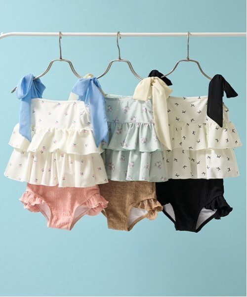 みう　lycee セール】【SWIM】【水着】【UV加工】ギンガムチェックたっぷり