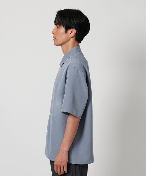 BEAUTY&YOUTH UNITED ARROWS(ビューティーアンドユースユナイテッドアローズ)の「シルキータッチ キャンプカラー フォルム シャツ(シャツ/ブラウス・メンズ・オリーブ/ライトブルー/ダークグレー/ライトグレー・XL/S/M/L)」の17枚目の写真