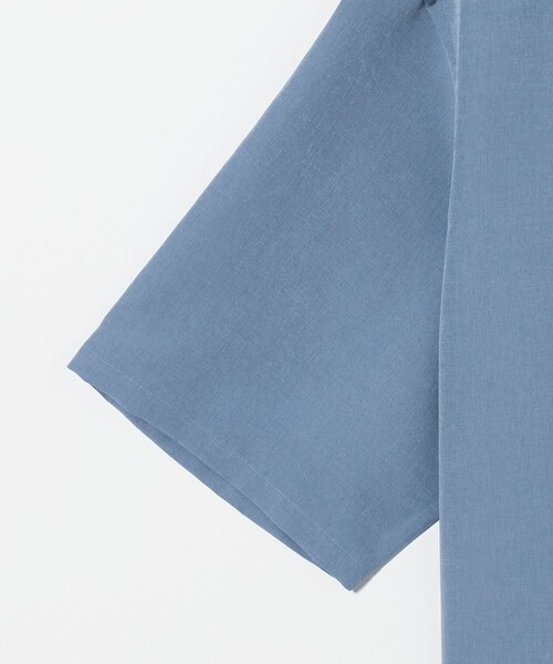 BEAUTY&YOUTH UNITED ARROWS(ビューティーアンドユースユナイテッドアローズ)の「シルキータッチ キャンプカラー フォルム シャツ(シャツ/ブラウス・メンズ・オリーブ/ライトブルー/ダークグレー/ライトグレー・XL/S/M/L)」の22枚目の写真