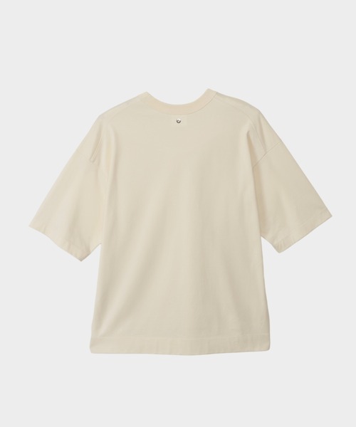 CINOH(チノ)の「REFINAポケットTシャツ(Tシャツ/カットソー・メンズ・ブラック/オフホワイト/ホワイト系その他・46/48/44)」の5枚目の写真