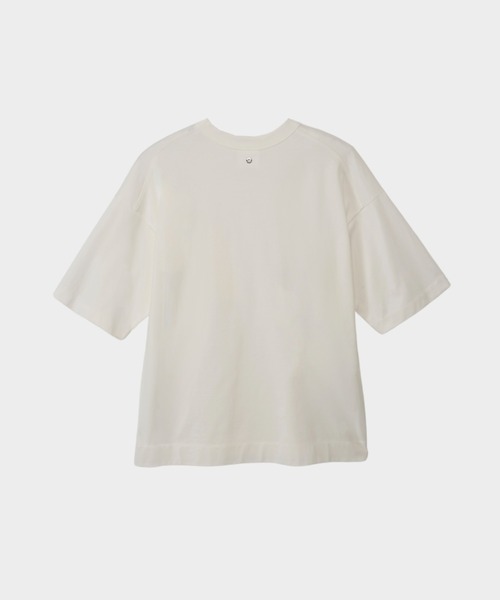 CINOH(チノ)の「REFINAポケットTシャツ(Tシャツ/カットソー・メンズ・ブラック/オフホワイト/ホワイト系その他・46/48/44)」の10枚目の写真