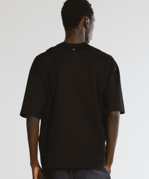 CINOH(チノ)の「REFINAポケットTシャツ(Tシャツ/カットソー・メンズ・ブラック/オフホワイト/ホワイト系その他・46/48/44)」の14枚目の写真