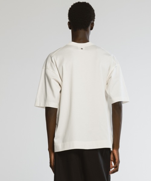 CINOH(チノ)の「REFINAポケットTシャツ(Tシャツ/カットソー・メンズ・ブラック/オフホワイト/ホワイト系その他・46/48/44)」の7枚目の写真