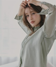 小さいサイズ シアーシャツ 低身長さん・小柄女性