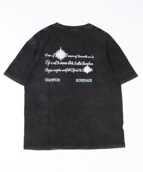 半袖シャツ デザインプリント ヴィンテージ風 シャツ 半袖 ビンテージ風プリント半袖Tシャツ(S ダークグレー＊01