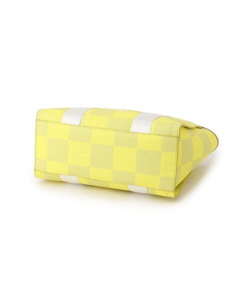 JUN&ROPE'（ジュンアンドロペ）の「チェッカープリントカートバック（トートバッグ・レディース・ブラック/サックスブルー/イエロー・FREE）」の12枚目の写真