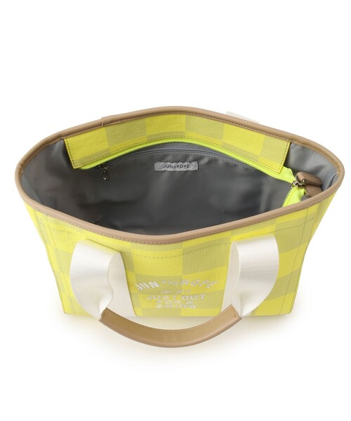 セール】チェッカープリントカートバック（トートバッグ）｜JUN&ROPE