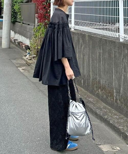 notch.（ノッチ）の「【 notch. by KR 】スクエアパターンレースパンツ（その他パンツ・レディース・ブラック/アイボリー・M/TM）」の14枚目の写真