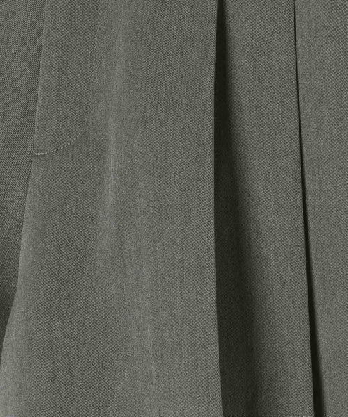 Heather(ヘザー)の「サイドベルトプリーツショートパンツ 491940(その他パンツ・レディース・グレー/ブラック・S/M)」の8枚目の写真