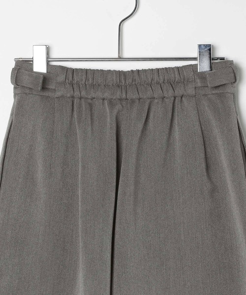 Heather(ヘザー)の「サイドベルトプリーツショートパンツ 491940(その他パンツ・レディース・グレー/ブラック・S/M)」の7枚目の写真