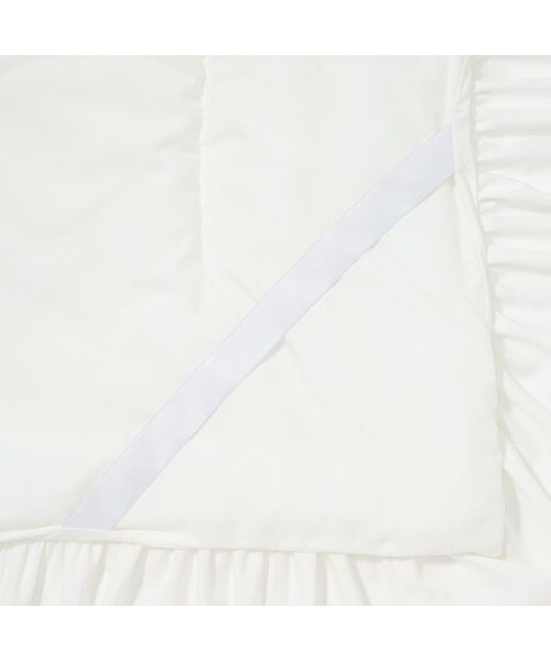 ふわろ 夏でもさらっともちもち ベッドパッド フリルチェック セミダブル WH Francfranc｜【EC限定】ふわろ 夏でもさらっともちもち ベッド