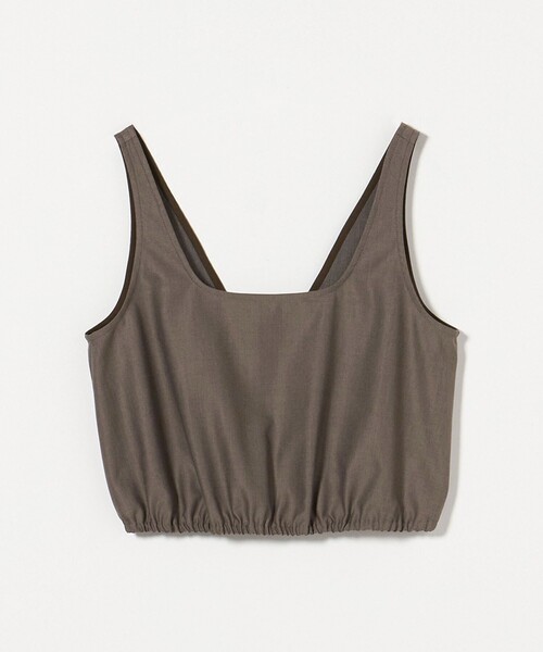 BEAUTY&amp;YOUTH UNITED ARROWS - roku メッシュフリンジノースリーブトップス ラッセルレース ノースリーブトップス ―ウォッシャブル―