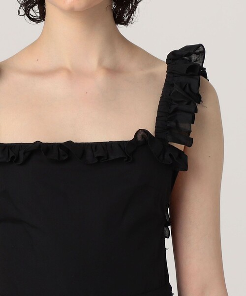 Molly Goddard（モリー ゴダード）の「Molly Goddard MAGGIE DRESS（ワンピース・レディース・ブラック・8）」の6枚目の写真