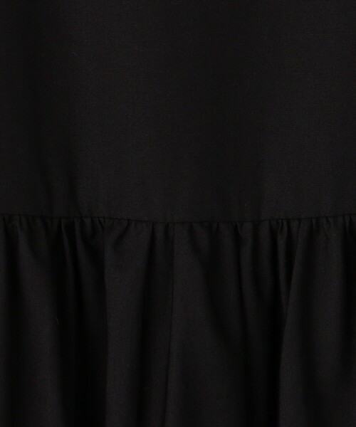 Molly Goddard（モリー ゴダード）の「Molly Goddard MAGGIE DRESS（ワンピース・レディース・ブラック・8）」の2枚目の写真