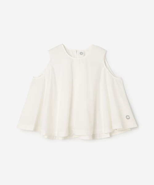 ORCIVAL | コットンタイプライター スリーブレスブラウス WOMEN