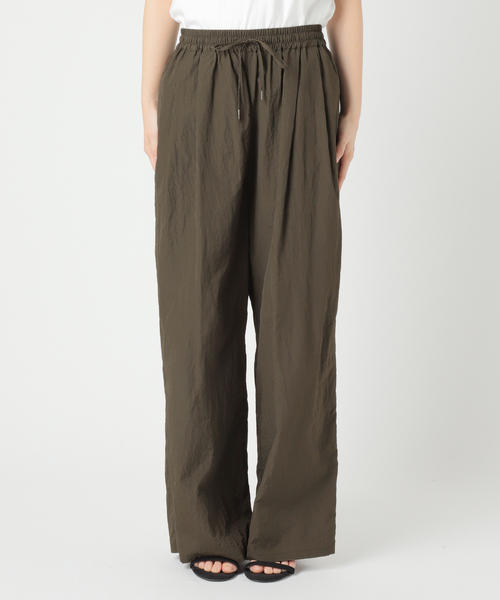 JOURNAL STANDARD relume ライトナイロンワイドパンツ 38 JOURNAL STANDARD relume｜ライトナイロンワイドパンツ