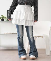 WEGO | WEGO/【25年春夏新作】カットフリルスカパン(スカート)