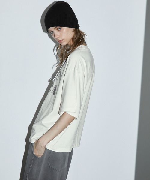 SHADOWS DIG Tee ONLINE限定 クリーム XL SHADOWS DIG Tee ONLINE限定 クリーム XL