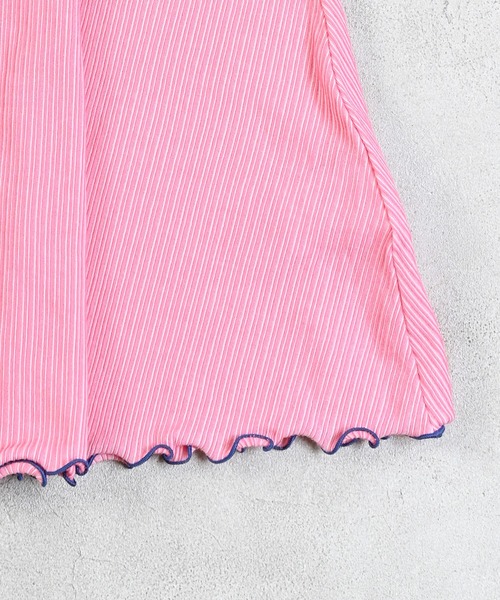 MARKEY'S（マーキーズ）の「ホルターネックメローワンピース（ワンピース・キッズ・ピンク/ブラック/ライトブルー/ライトグリーン・150/140/130/120/110/100/90）」の13枚目の写真