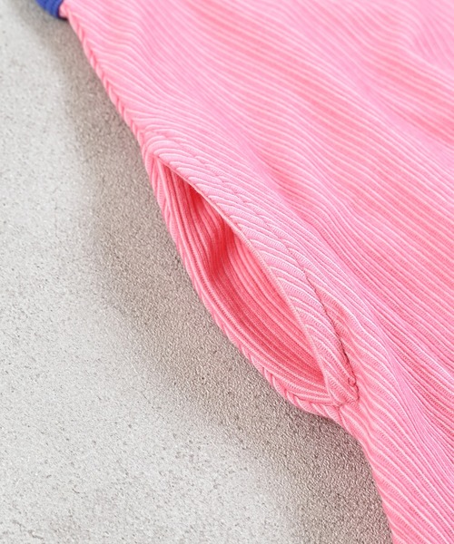 MARKEY'S（マーキーズ）の「ホルターネックメローワンピース（ワンピース・キッズ・ピンク/ブラック/ライトブルー/ライトグリーン・150/140/130/120/110/100/90）」の14枚目の写真