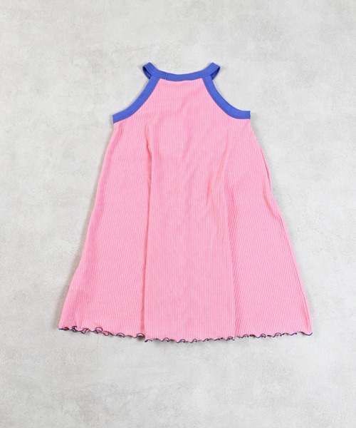 MARKEY'S（マーキーズ）の「ホルターネックメローワンピース（ワンピース・キッズ・ピンク/ブラック/ライトブルー/ライトグリーン・150/140/130/120/110/100/90）」の11枚目の写真