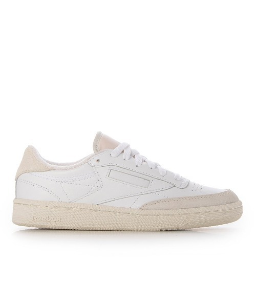 Reebok(リーボック)の「クラブシー 85 ヴィンテージ / CLUB C 85 VINTAGE(スニーカー・メンズ・ホワイト・23.0cm/23.5cm/24.5cm/24.0cm/25.0cm/25.5cm/26.0cm/26.5cm/27.0cm/27.5cm/28.0cm/28.5cm/29.0cm)」の1枚目の写真