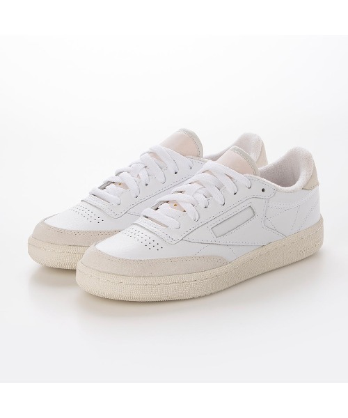 Reebok(リーボック)の「クラブシー 85 ヴィンテージ / CLUB C 85 VINTAGE(スニーカー・メンズ・ホワイト・23.0cm/23.5cm/24.5cm/24.0cm/25.0cm/25.5cm/26.0cm/26.5cm/27.0cm/27.5cm/28.0cm/28.5cm/29.0cm)」の3枚目の写真