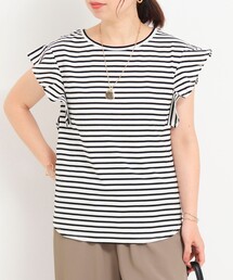 fredy couleur | TC天竺袖フリルTシャツ(Tシャツ/カットソー)