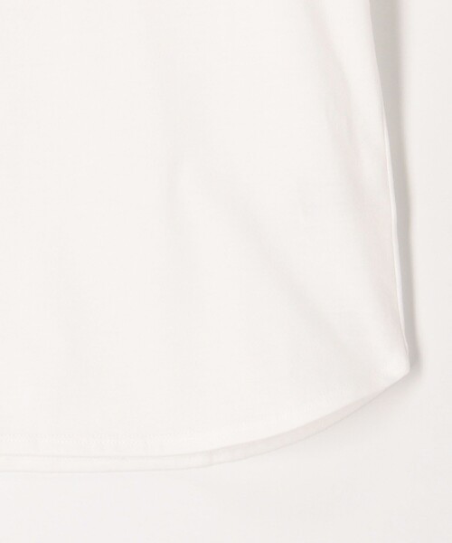 fredy couleur(フレディクルール)の「TC天竺袖フリルTシャツ(Tシャツ/カットソー・レディース・ブラック系その他/レッド/ブラック/オフホワイト・38)」の7枚目の写真