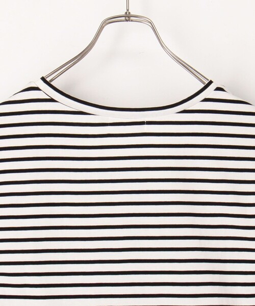 fredy couleur(フレディクルール)の「TC天竺袖フリルTシャツ(Tシャツ/カットソー・レディース・ブラック系その他/レッド/ブラック/オフホワイト・38)」の22枚目の写真