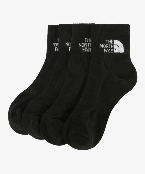 THE NORTH FACE（ザノースフェイス）の「【韓国限定・日本未入荷】 THE NORTH FACE ANKLE SOCKS SET / ノースフェイス アンクルソックス 2pセット（ソックス/靴下・メンズ・ブラック/ホワイト・24cm/26cm）」の2枚目の写真