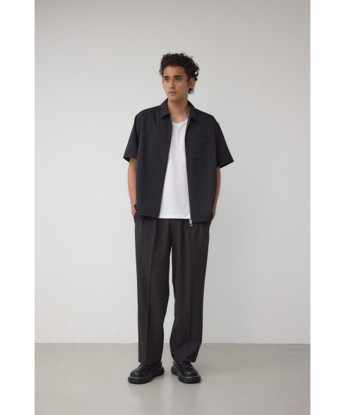 AZUL by moussy(アズールバイマウジー)の「C/Tテックドッツジップシャツ(シャツ/ブラウス・メンズ・ブルー/グレー/ブラック/ダークカーキ・MEDIUM/LARGE)」の18枚目の写真