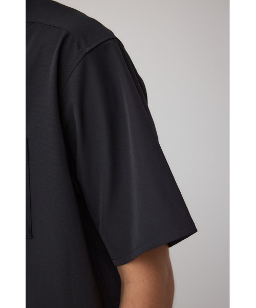 AZUL by moussy(アズールバイマウジー)の「C/Tテックドッツジップシャツ(シャツ/ブラウス・メンズ・ブルー/グレー/ブラック/ダークカーキ・MEDIUM/LARGE)」の12枚目の写真