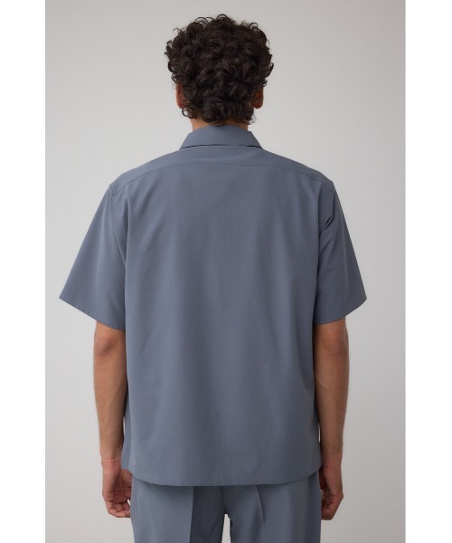 AZUL by moussy(アズールバイマウジー)の「C/Tテックドッツジップシャツ(シャツ/ブラウス・メンズ・ブルー/グレー/ブラック/ダークカーキ・MEDIUM/LARGE)」の21枚目の写真