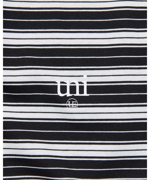 uniform experiment(ユニフォームエクスペリメント)の「BORDER L/S TEE(Tシャツ/カットソー・メンズ・ブラック/ブルー・1/2/3/4/5)」の5枚目の写真