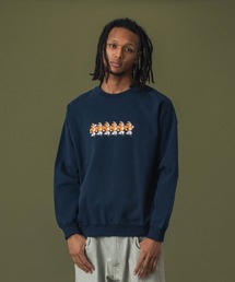 XLARGE｜エクストララージのスウェット（ブルー・ネイビー/青色