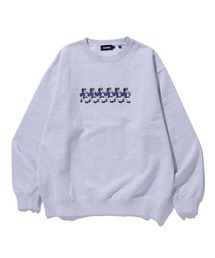 【人気】X-LARGE スウェット 刺繍 ライトグレー XLARGE｜エクストララージのスウェット（グレー/灰色系）通販
