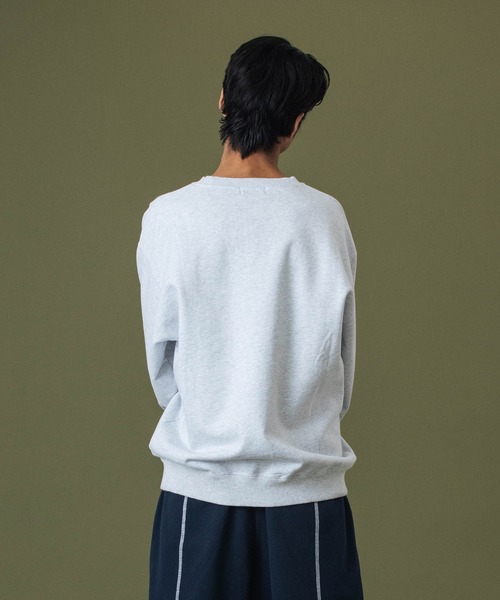 XLARGE（エクストララージ）の「FOOTBALL CREWNECK SWEATSHIRT（スウェット・メンズ・ブラック/アッシュ/ネイビー・S/M/L/XL）」の5枚目の写真