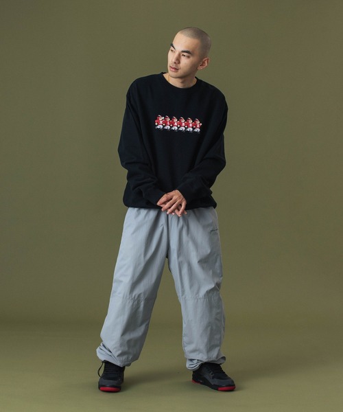 XLARGE（エクストララージ）の「FOOTBALL CREWNECK SWEATSHIRT（スウェット・メンズ・ブラック/アッシュ/ネイビー・S/M/L/XL）」の8枚目の写真