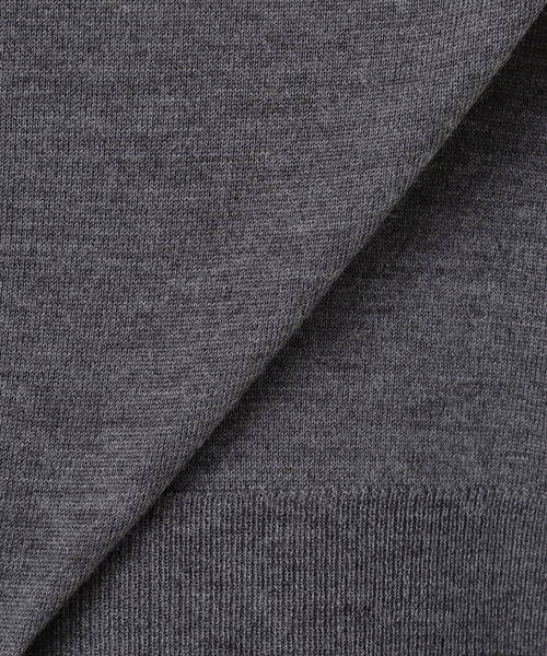 Spick & Span（スピックアンドスパン）の「《追加》18Gカーディガン（カーディガン/ボレロ・レディース・ブラック/イエロー系その他/ブラウン/レッド/チャコールグレー・FREE）」の7枚目の写真