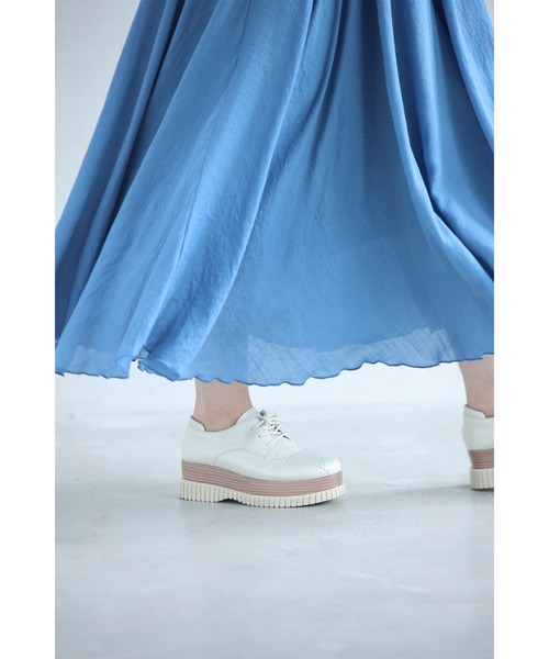 cawaii(カワイイ)の「あなたは何色? 涼しく快適! ふわスカ(スカート・レディース・グリーン/ライム/ピンク/ダークブルー/ブラック/ブルー・S~M/L~LL)」の12枚目の写真